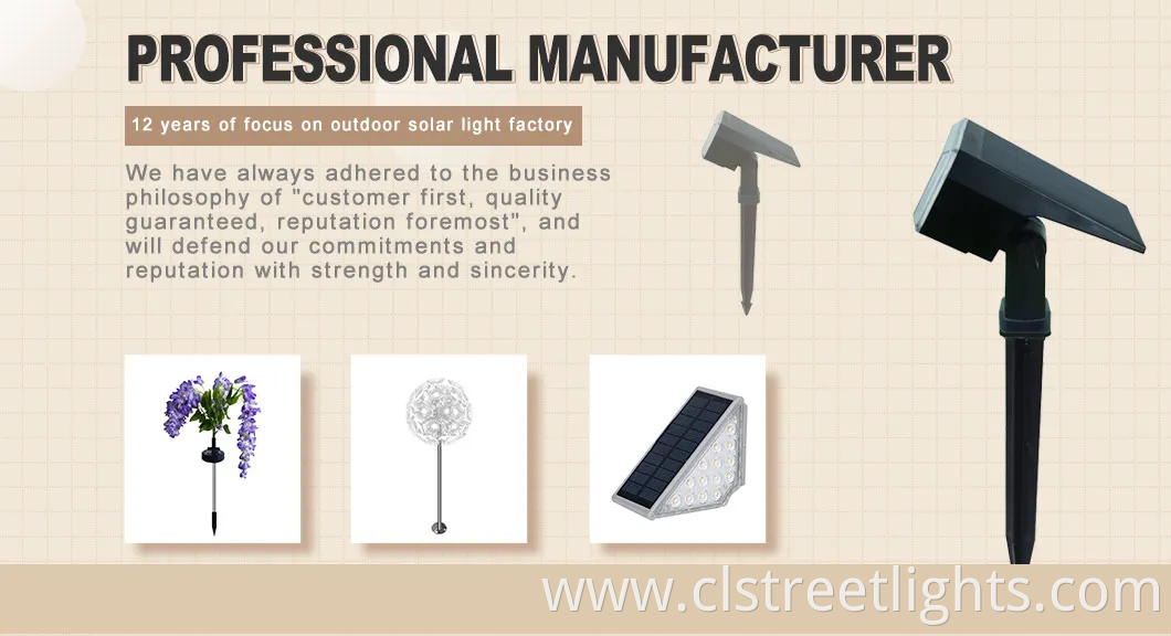 Eco-Friendly Round Solar Garden Light with Warm Glow